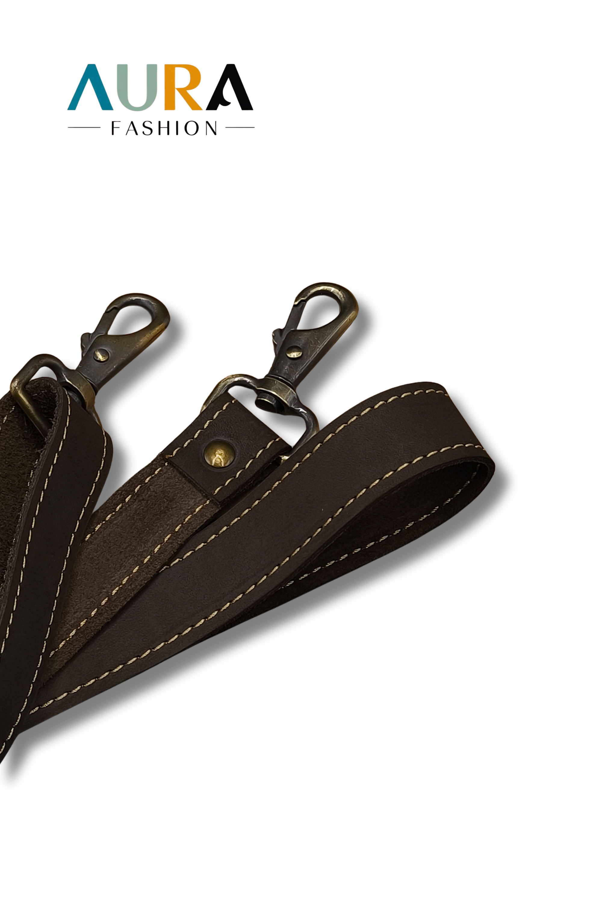 CROSS SHOULDER BAG-DARK BROWN